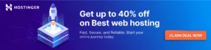 hostinger web builder
