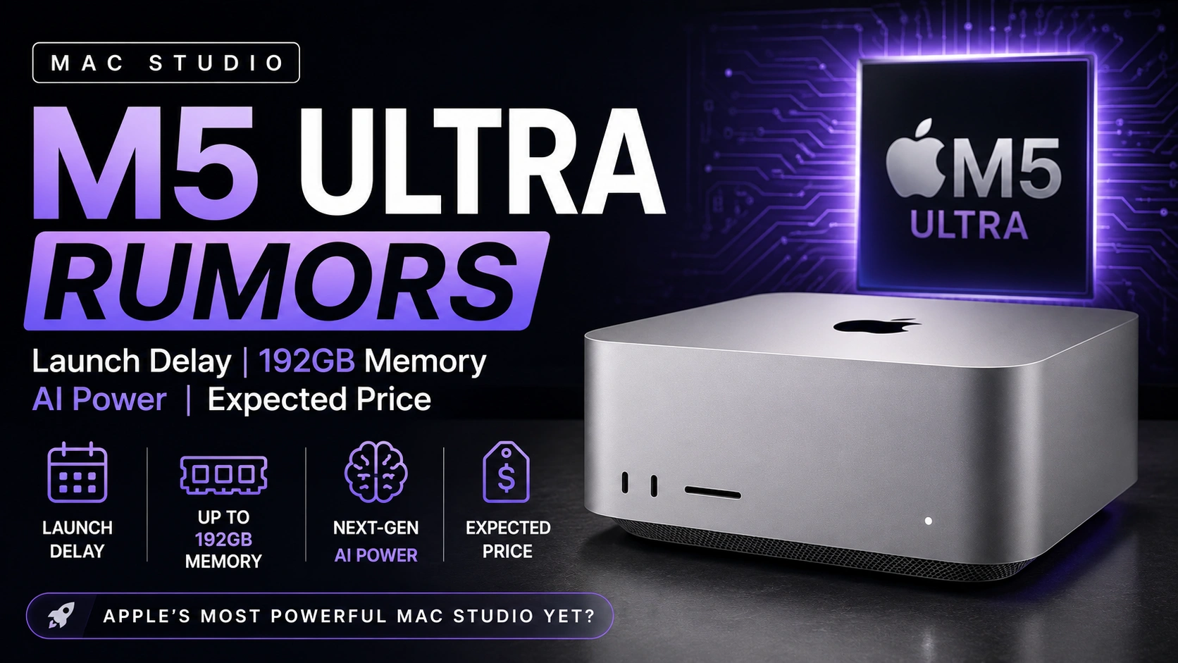 Mac Studio M5 Ultra